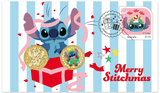 2025 $1 Stitch Christmas 2 Coin PNC