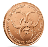 LIBERTATTERED Zombucks World 1oz Copper Round