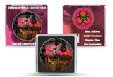 LIBERTATTERED Zombucks World Coloured 1oz Silver Round