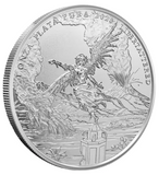 LIBERTATTERED Zombucks World BU 1oz Silver Round