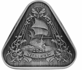 2021 1oz Australian Shipwreck Series - Zeewijk Silver Antiqued Coin