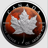 2026 Canada Maple Leaf Mars Edition - 1oz Silver Coin