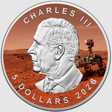 2026 Canada Maple Leaf Mars Edition - 1oz Silver Coin