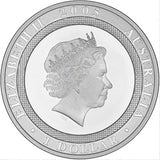 2005 $1 60th Anniversary of The End of World War II 1oz Silver Lenticular Coin