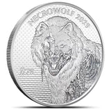 Zombucks World NecroWolf 1oz Silver Round