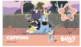 2026 Bluey Camping Pin Cover