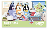 2026 Bluey Baby Race Pin Cover
