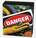 2013 Deadly & Dangerous - The Yellow Bellied Sea Snake 1oz Silver Proof Coin