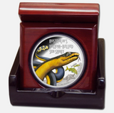 2013 Deadly & Dangerous - The Yellow Bellied Sea Snake 1oz Silver Proof Coin