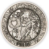 2025 Seven Deadly Sins - Pride 1oz Silver Coin