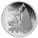 2021 Shrek Christmas 1oz Silver Coin