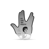 Star Trek - The Vulcan Salute 1oz Silver Coin
