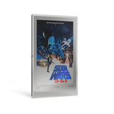 Star Wars™ Japanese Movie Poster - A New Hope™ 20g Silver Collectible Foil