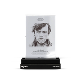 Star Wars™ Sketch Art - Luke Skywalker™ 5 g Silver Collectible Foil