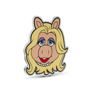 2025 70th Anniversary of the Muppets - Miss Piggy 1oz Silver Coin