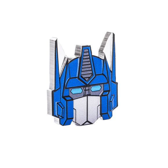 2024 Transformers Heads - Optimus Prime 1oz Silver Coin
