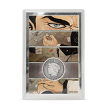 Two-Face's Coin - Collectible Set 1/2 oz Silver Coin + 5 g Silver Foil Set