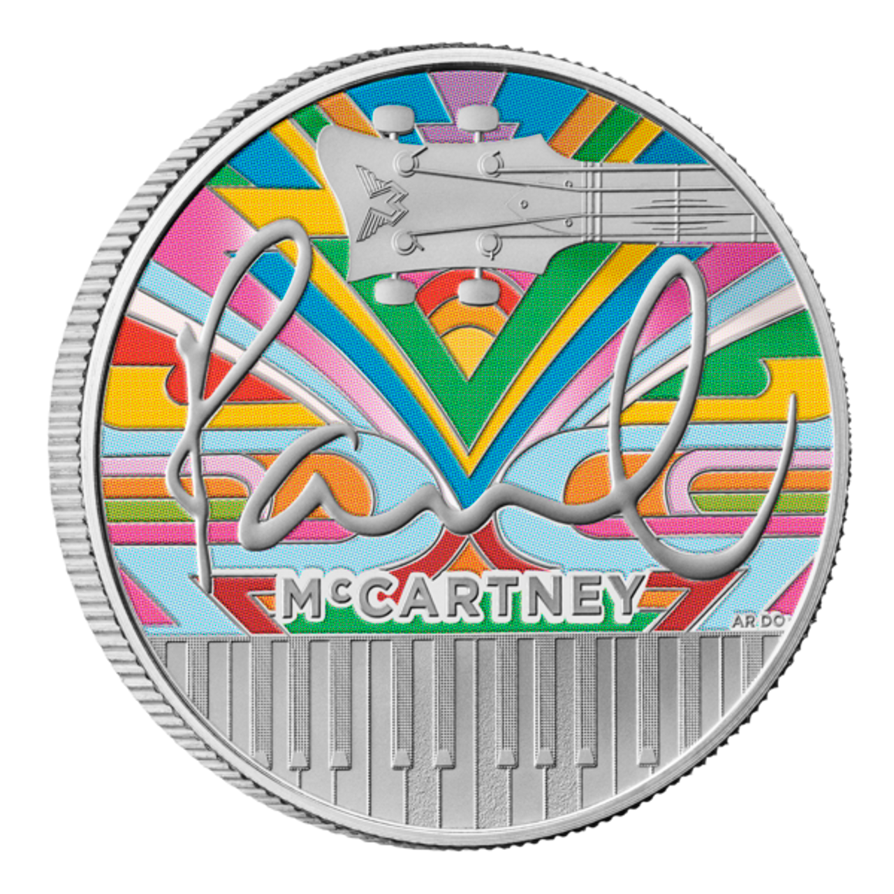 Paul McCartney 2024 UK 1oz Silver Proof Colour Coin – Thompsons Coins Paul McCartney 2024 UK 1oz Silver Proof Colour Coin – Thompsons Coins