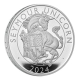 2024 The Royal Tudor Beasts The Seymour Unicorn 1oz Silver Proof Coin