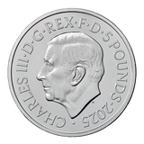Freddie Mercury 2025 £5 Brilliant Uncirculated Coin