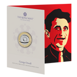 George Orwell 2025 UK £2 Brilliant Uncirculated Coin