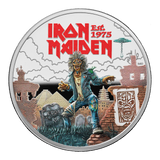 Iron Maiden 2025 1oz Silver Proof Colour Coin