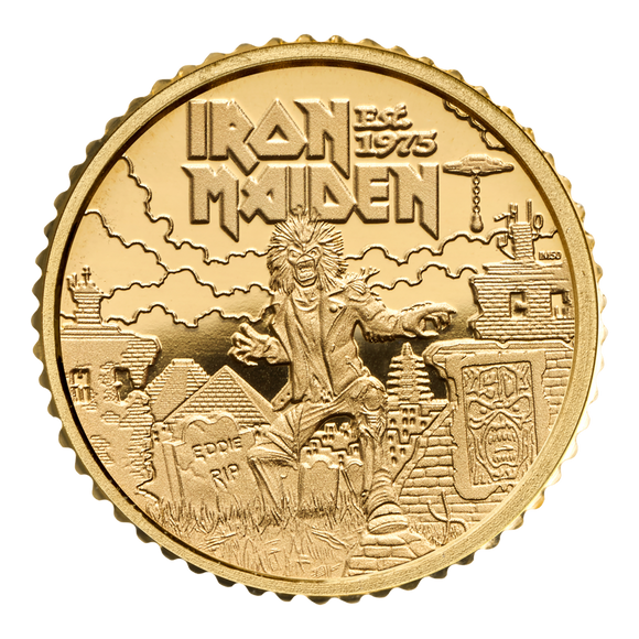 Iron Maiden 2025 1/40oz Gold Proof Coin