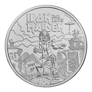 Iron Maiden 2025 Brilliant Uncirculated Coin