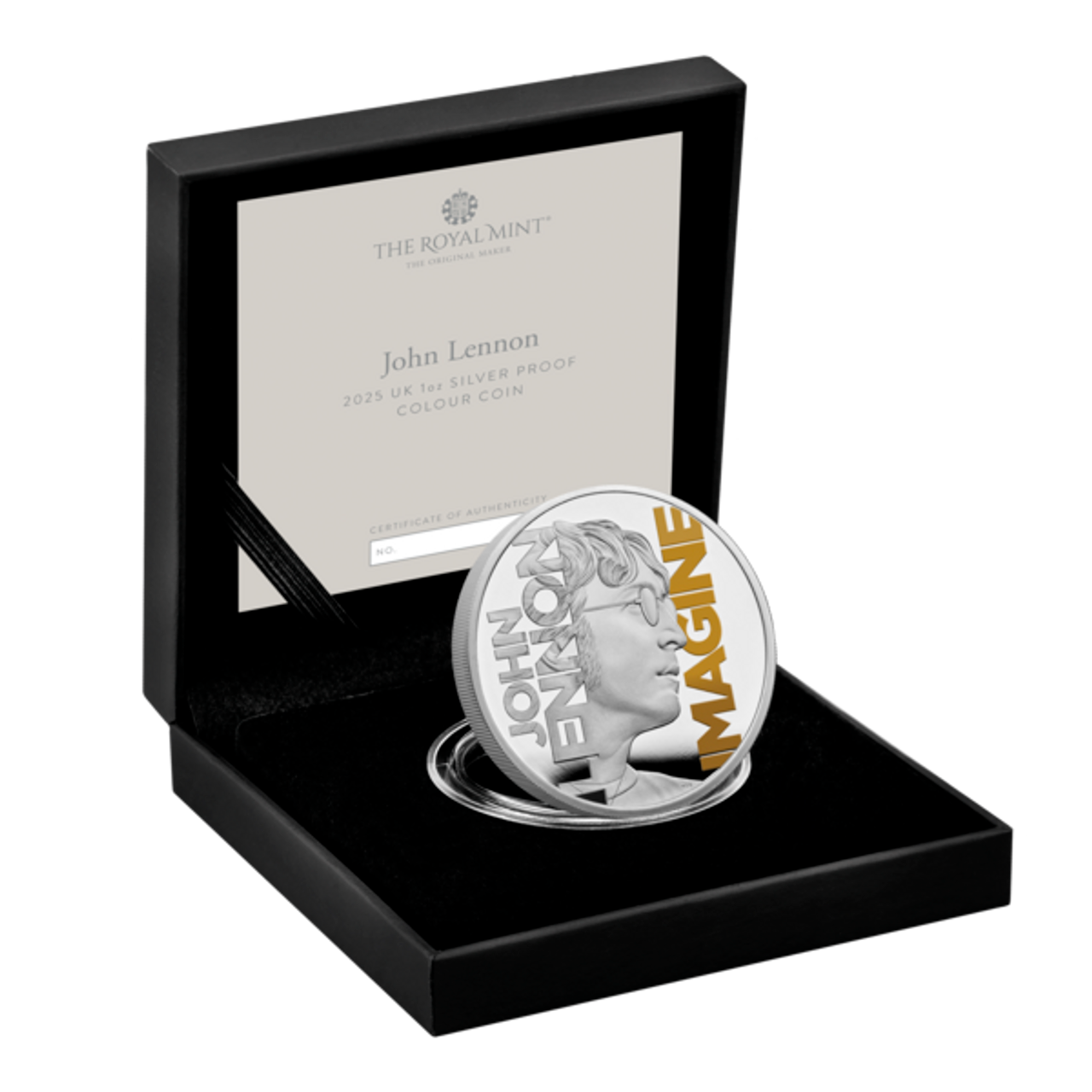 A*e様 John Lennon 2023 UK Silver Proof Co United Kingdom. Gold and Silver Proof Coins Remember 85th Birthday