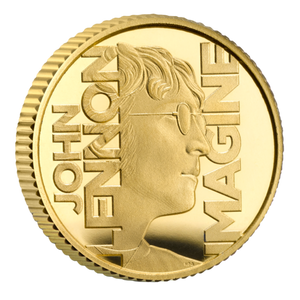 John Lennon 2025 UK 1/40oz Gold Proof Coin