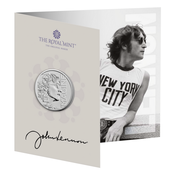 John Lennon 2025 UK £5 Brilliant Uncirculated Coin