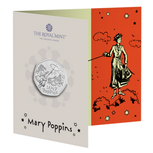 Mary Poppins 2025 50p Brilliant Uncirculated Coin