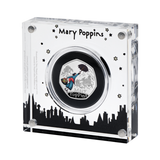 Mary Poppins 2025 UK 50p Silver Proof Colour Coin