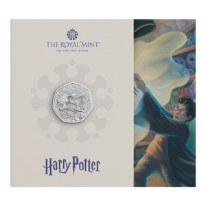 2025 UK 50p Harry Potter - The Patronus Brilliant Uncirculated Coin