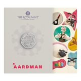 50 Years of Aardman 2026 UK 50p Brilliant Uncirculated Coin