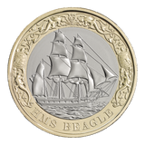 2026 HMS Beagle UK £2 Brilliant Uncirculated Coin