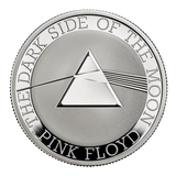 Pink Floyd 2026 UK 2oz Silver Proof Colour Coin