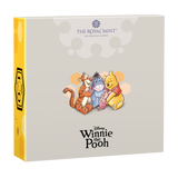 100 Years of Winnie the Pooh - Friendship 2026 UK 50p Silver Proof Colour Coin
