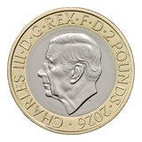2026 200 Years of ZSL UK £2 Brilliant Uncirculated Coin