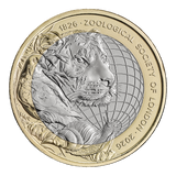 2026 200 Years of ZSL UK £2 Brilliant Uncirculated Coin
