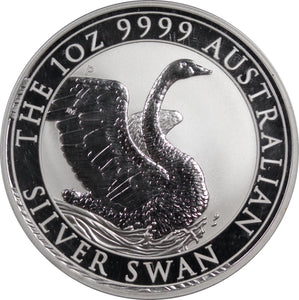 2020 1oz Silver Swan Coin