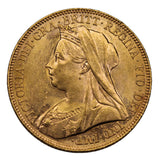 Gold Sovereign 8-Coin Type Set aUNC-ChUNC