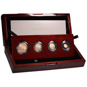 2022 Queen Elizabeth II Memorial Sovereign Four-Coin Gold Proof Set