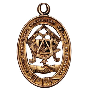 1919 Commercial Travellers' Association (CTA) of Australasia Medallion in 18ct Gold