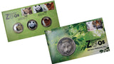 2012 Australian Zoo Sumatran Tiger Medallion and Australian Zoos 3 Medallion -  Medallion Cover Pair