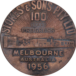 Stokes 1956  'Stokes 100 Years of Progress' Medal