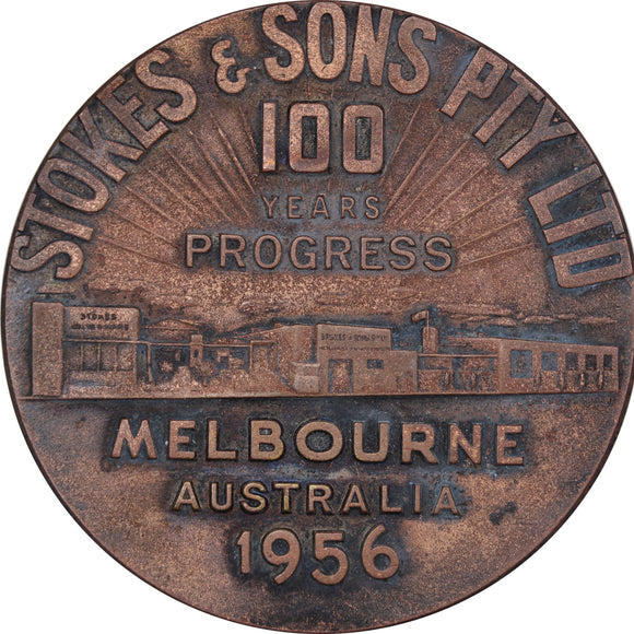 Stokes 1956  'Stokes 100 Years of Progress' Medal