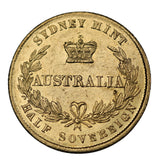 Gold Half Sovereign 6-Coin Type Set EF-UNC