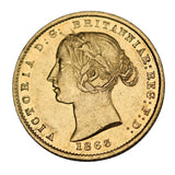 Gold Half Sovereign 6-Coin Type Set EF-UNC