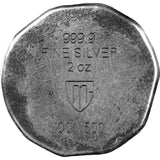 Germania Mint Vegvísir 2oz Silver Stamp Bar